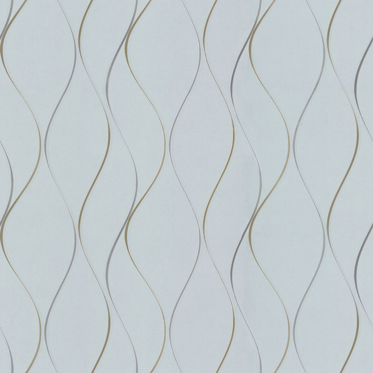 DD3701 Wavy Stripe Light Blue Dazzling Dimensions Wallpaper by York Wallcoverings