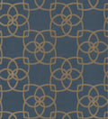 Serendipity Navy Dazzling Dimensions Wallpaper by York Wallcoverings