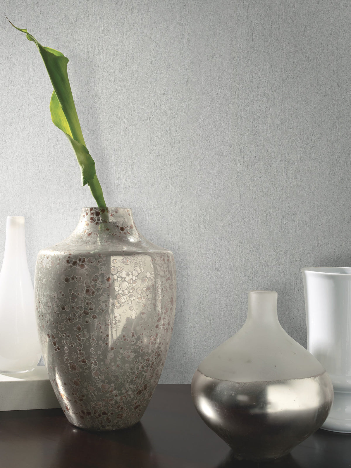 DD3721 Natural Texture White Dazzling Dimensions Wallpaper by York Wallcoverings