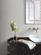 DD3721 Natural Texture White Dazzling Dimensions Wallpaper by York Wallcoverings