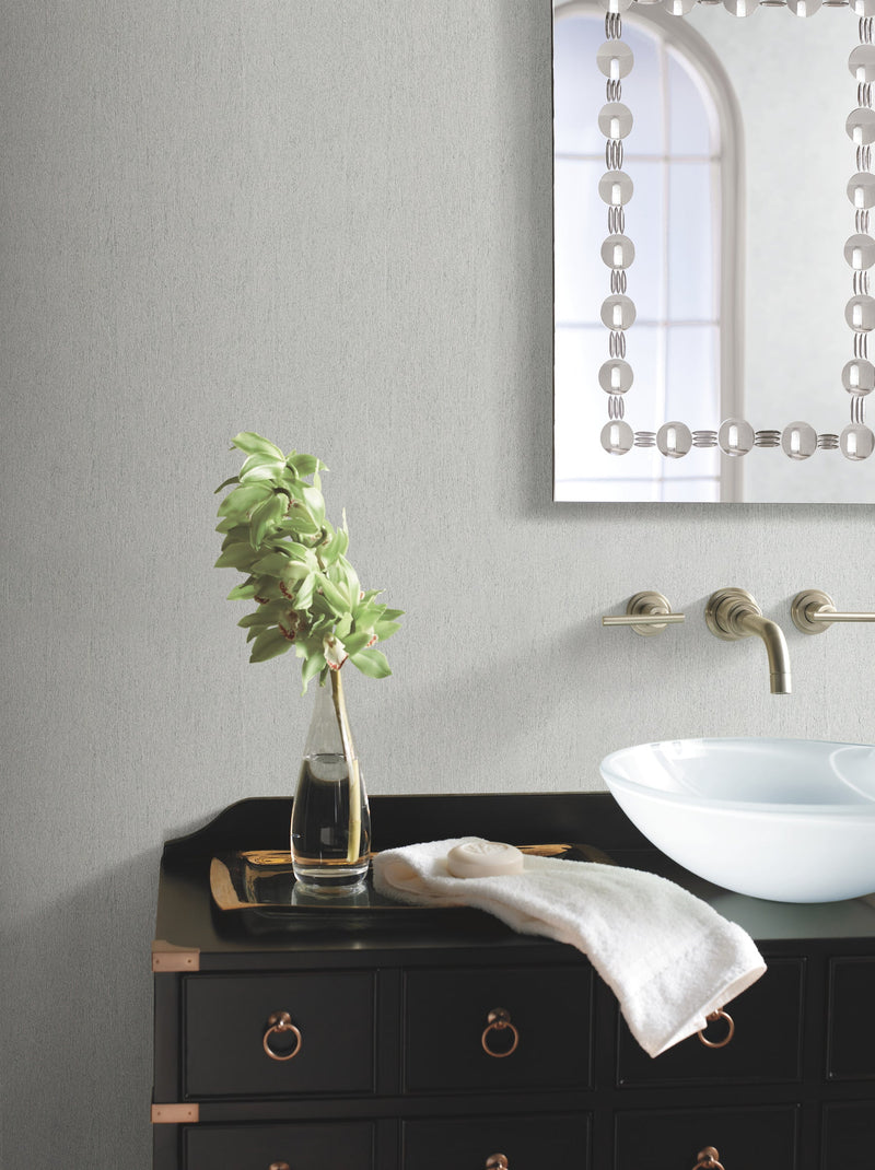 DD3721 Natural Texture White Dazzling Dimensions Wallpaper by York Wallcoverings