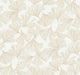 Gingko Toss Gold Dazzling Dimensions Wallpaper by York Wallcoverings