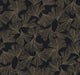Gingko Toss Black Dazzling Dimensions Wallpaper by York Wallcoverings