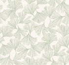 DD3745 Gingko Toss Green Dazzling Dimensions Wallpaper by York Wallcoverings