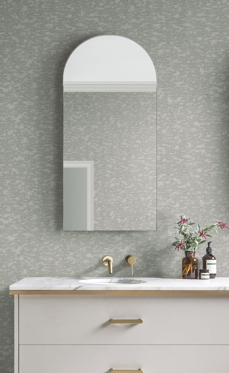DD3753 Weathered Cypress Blue Dazzling Dimensions Wallpaper by York Wallcoverings
