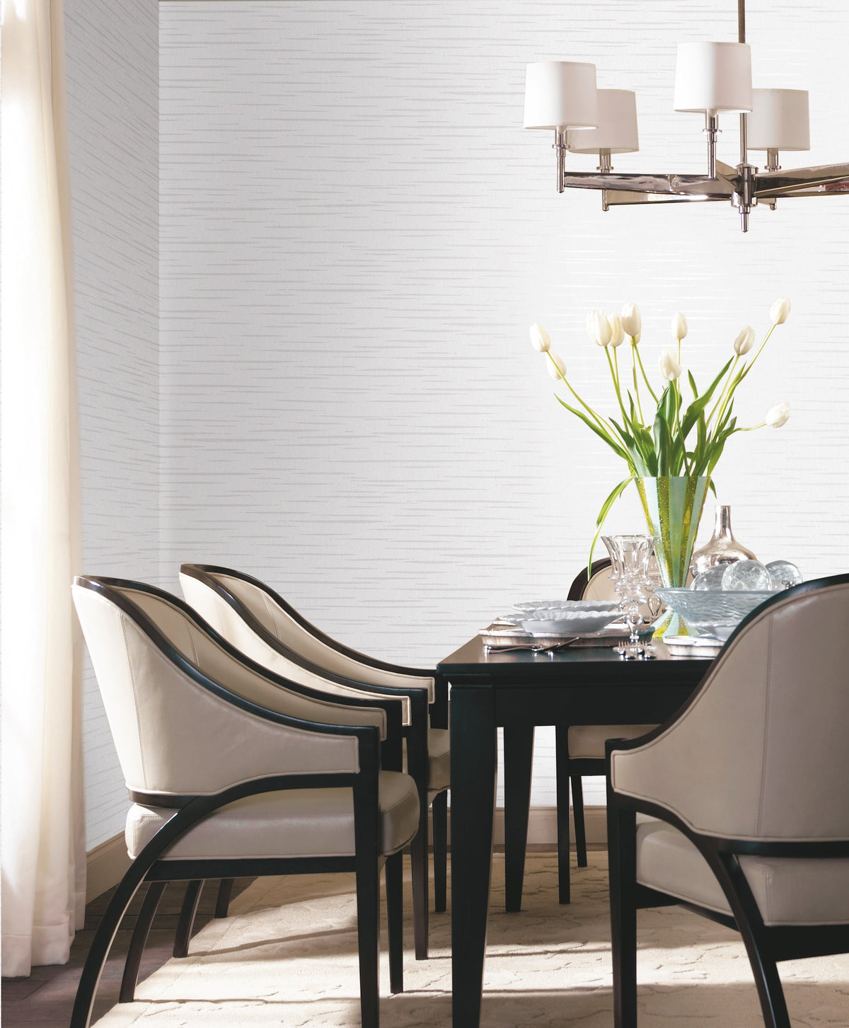 DD3763 Tiger's Eye White Dazzling Dimensions Wallpaper by York Wallcoverings