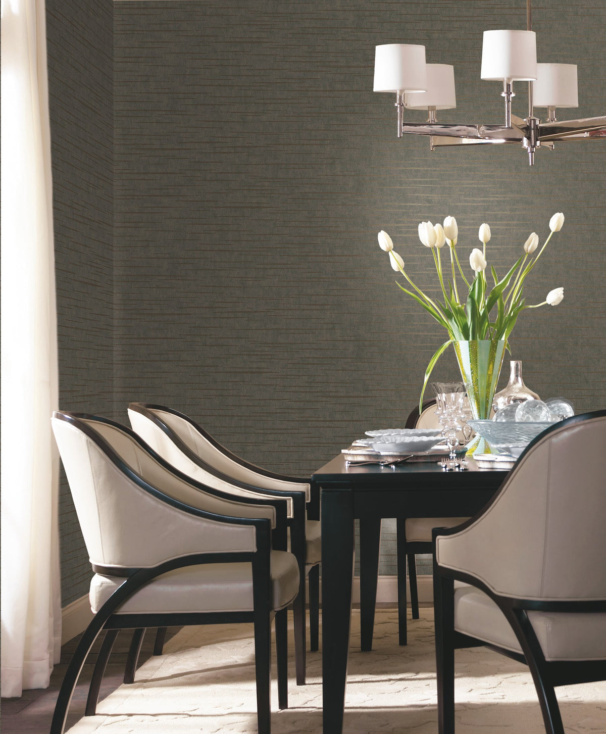 DD3765 Tiger's Eye Grey Dazzling Dimensions Wallpaper by York Wallcoverings