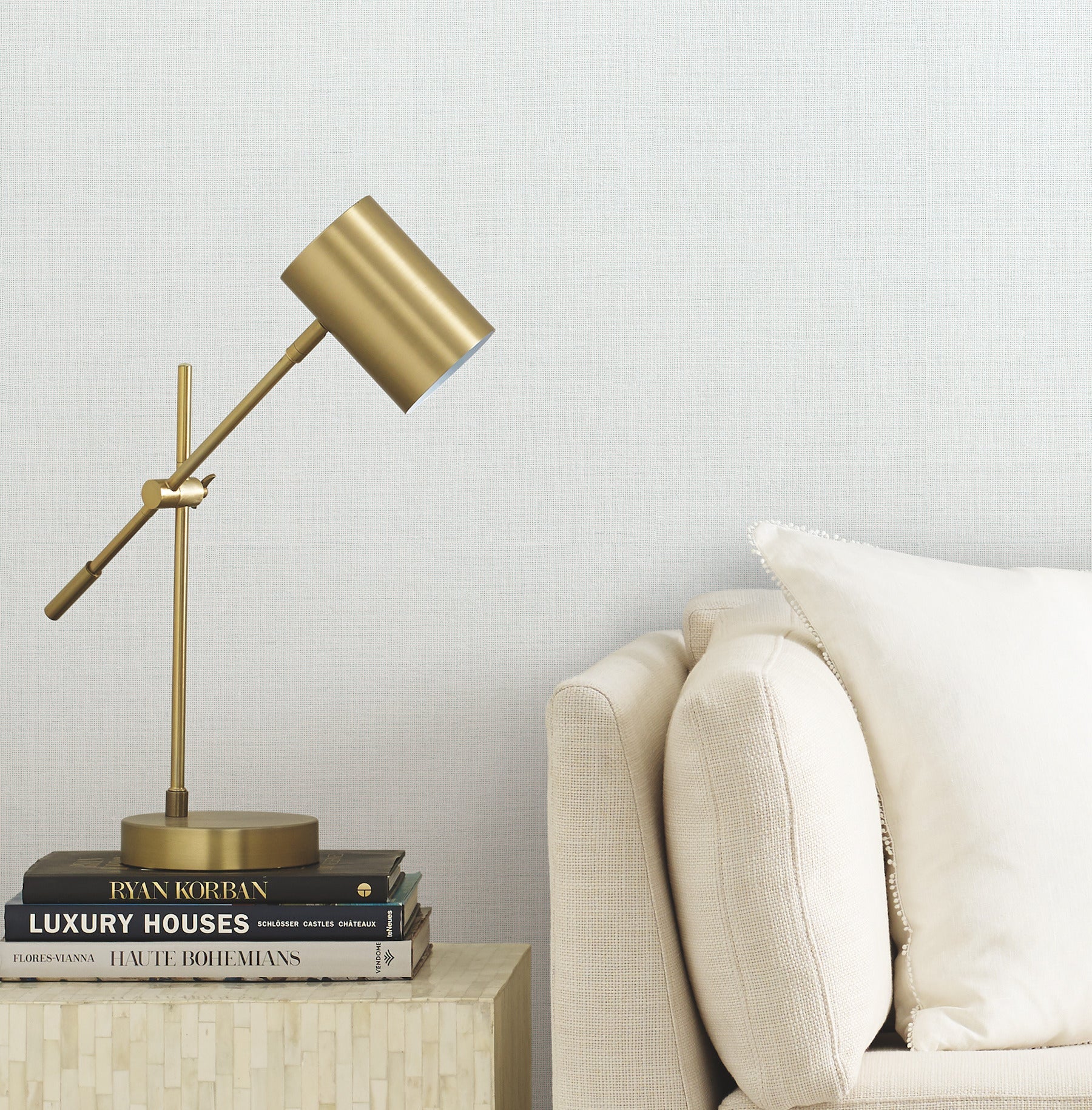DD3771 Gossamer Woven White Dazzling Dimensions Wallpaper by York Wallcoverings