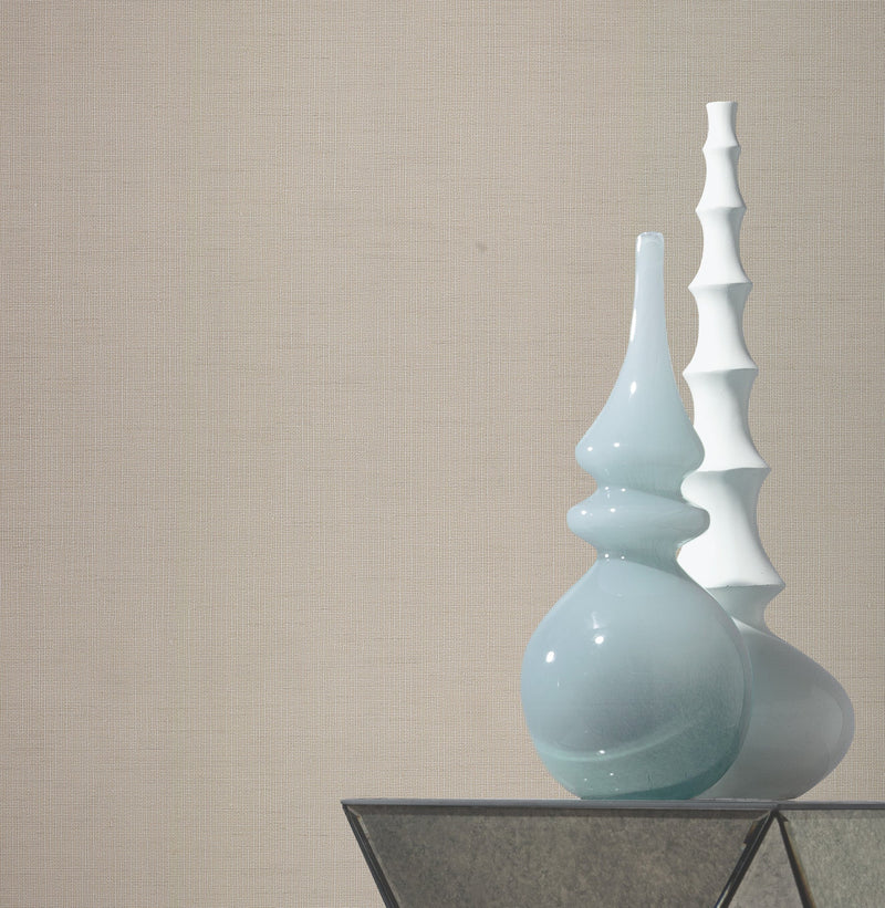 DD3772 Gossamer Woven Linen Dazzling Dimensions Wallpaper by York Wallcoverings
