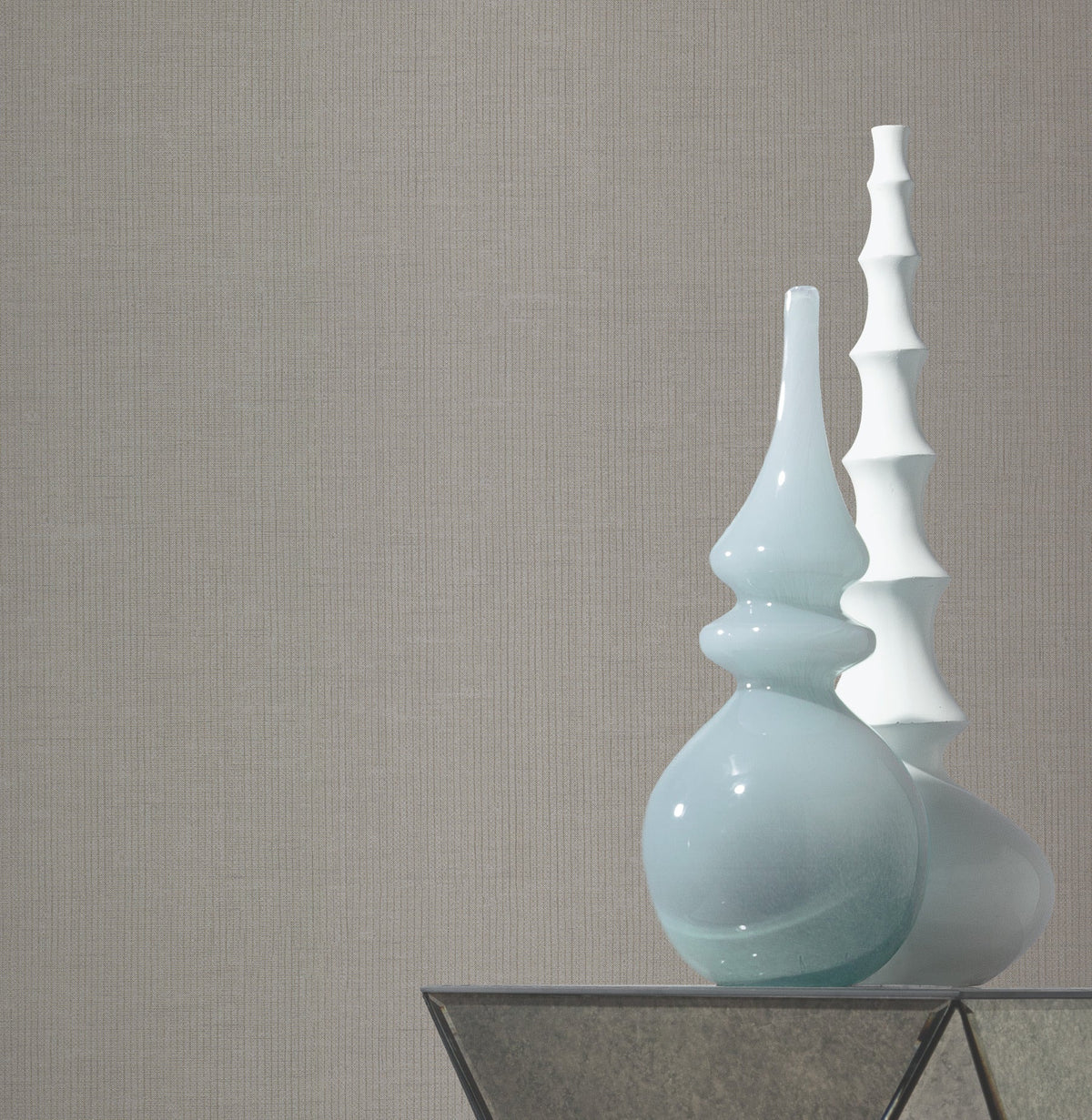 DD3774 Gossamer Woven Silver & Grey Dazzling Dimensions Wallpaper by York Wallcoverings
