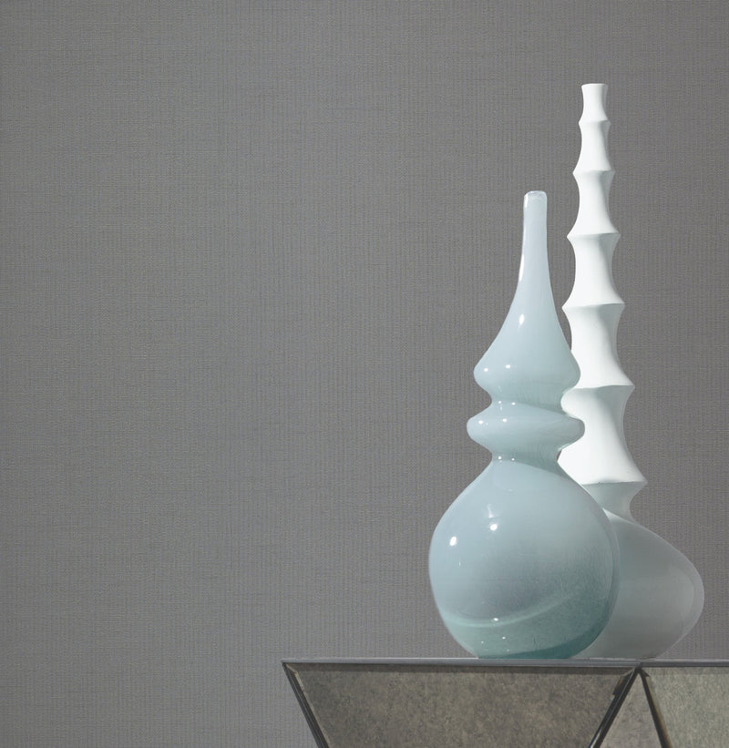DD3775 Gossamer Woven Silver & Blue Dazzling Dimensions Wallpaper by York Wallcoverings