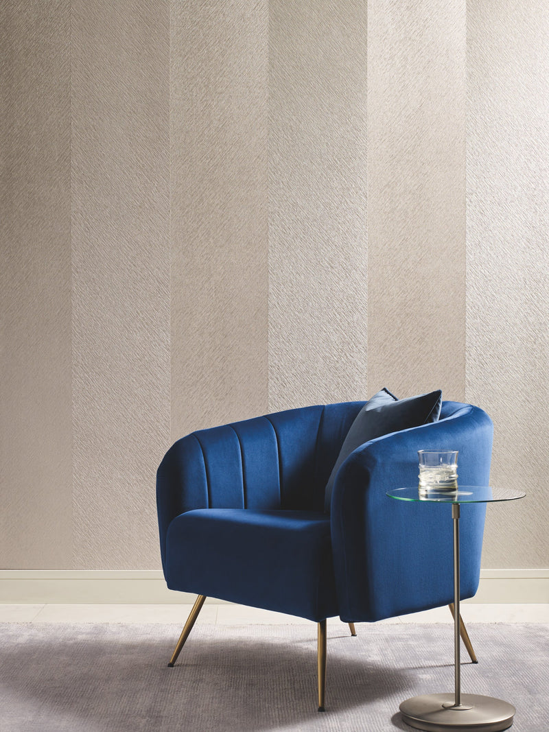 DD3784 Etched Chevron Cream Dazzling Dimensions Wallpaper by York Wallcoverings