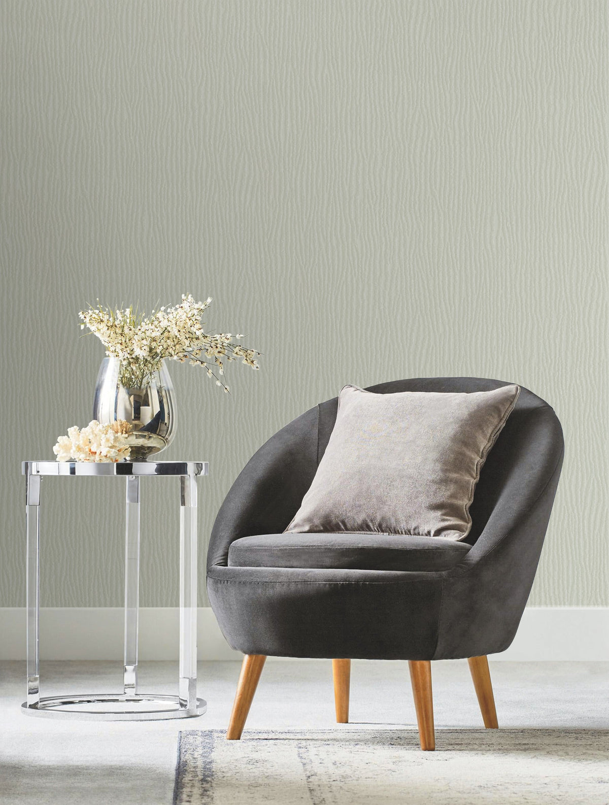 DD3791 Rain Chimes Green Dazzling Dimensions Wallpaper by York Wallcoverings