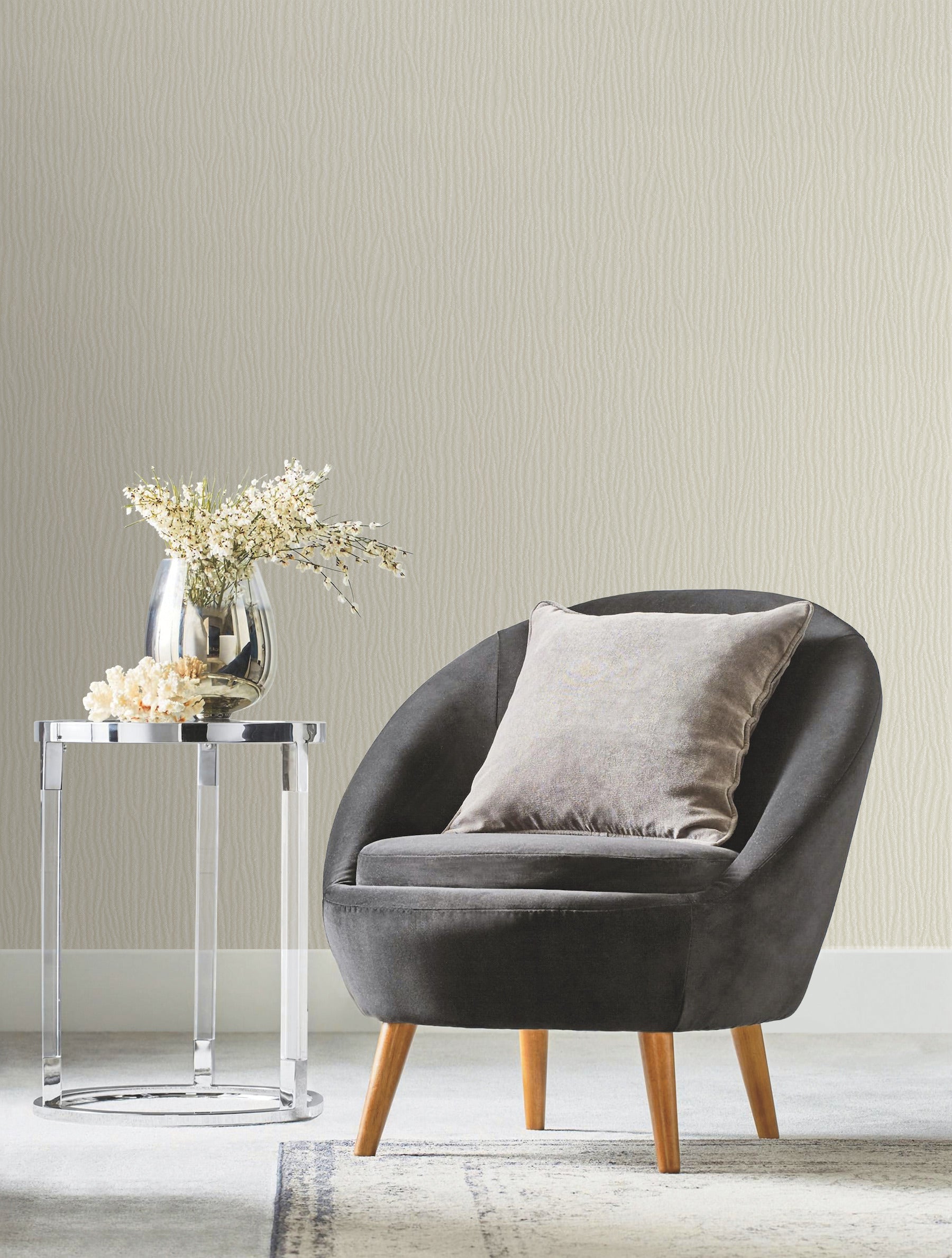 DD3795 Rain Chimes Cream Dazzling Dimensions Wallpaper by York Wallcoverings