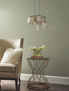 DD3801 Galaxies Green Dazzling Dimensions Wallpaper by York Wallcoverings