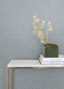 DD3802 Galaxies Blue Dazzling Dimensions Wallpaper by York Wallcoverings