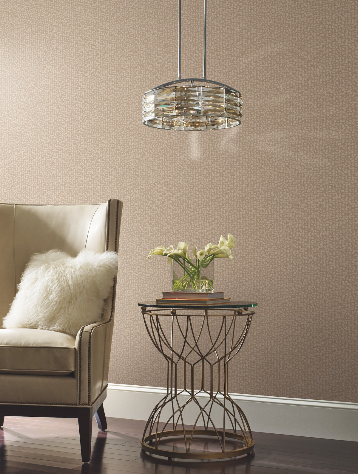 DD3806 Galaxies Clay Dazzling Dimensions Wallpaper by York Wallcoverings