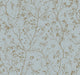 Luminous Branches Blue & Gold Dazzling Dimensions Wallpaper by York Wallcoverings