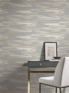 DD3821 Nimbus Grey Dazzling Dimensions Wallpaper by York Wallcoverings