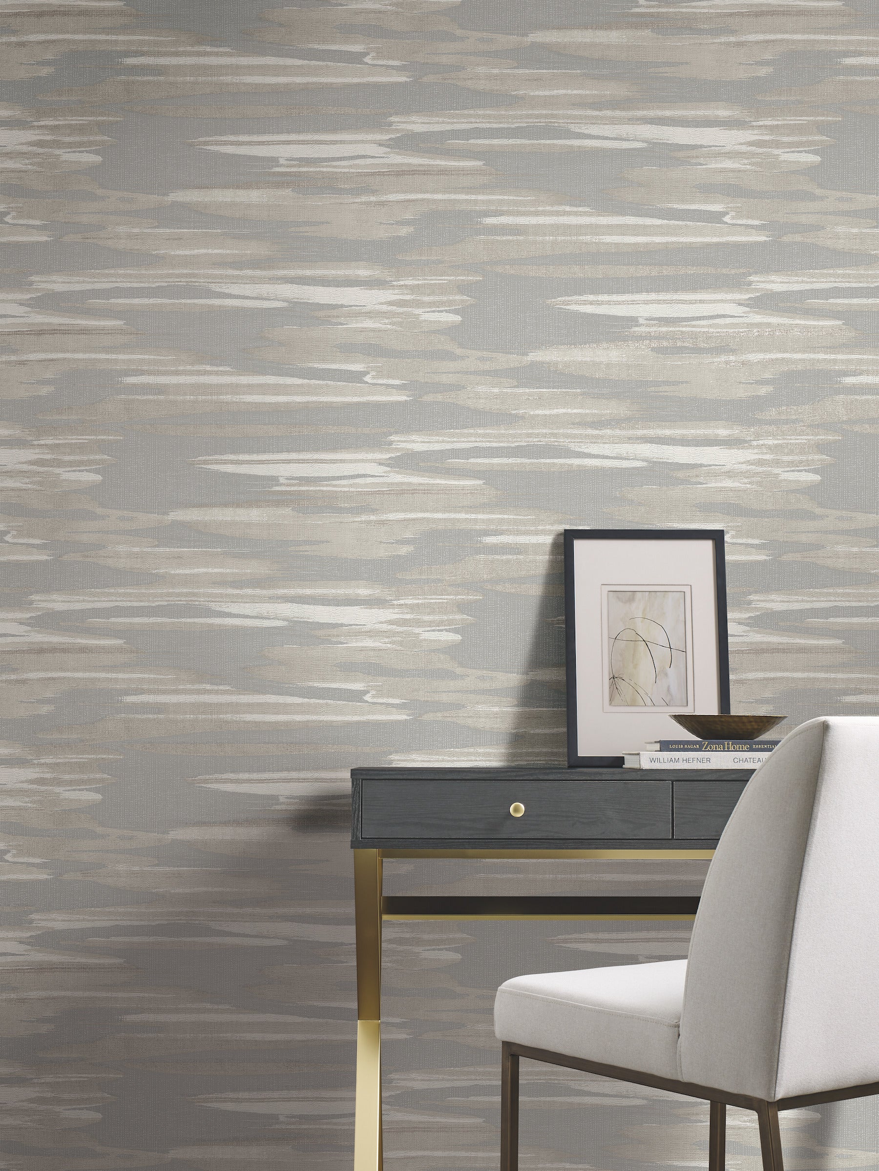 DD3821 Nimbus Grey Dazzling Dimensions Wallpaper by York Wallcoverings