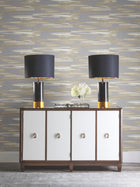 DD3822 Nimbus Blue & Cream Dazzling Dimensions Wallpaper by York Wallcoverings