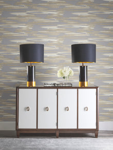 DD3822 Nimbus Blue & Cream Dazzling Dimensions Wallpaper by York Wallcoverings