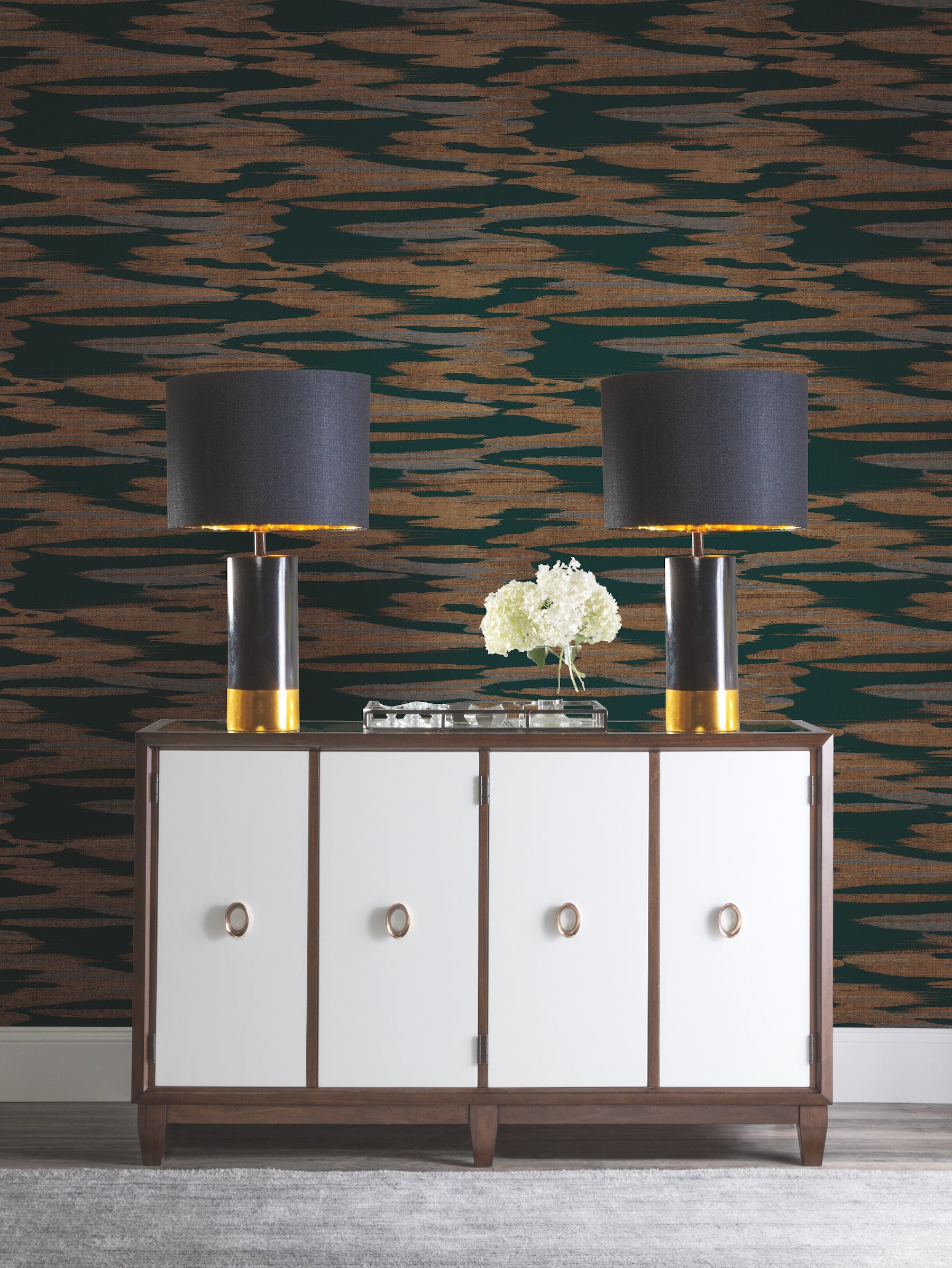DD3823 Nimbus Teal Dazzling Dimensions Wallpaper by York Wallcoverings