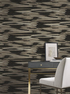 DD3825 Nimbus Black Dazzling Dimensions Wallpaper by York Wallcoverings