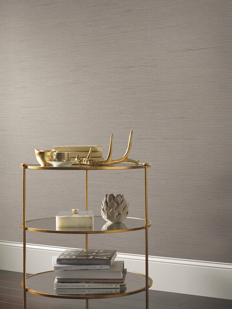 DD3832 Ribbon Bamboo Silver Metallic Dazzling Dimensions Wallpaper by York Wallcoverings