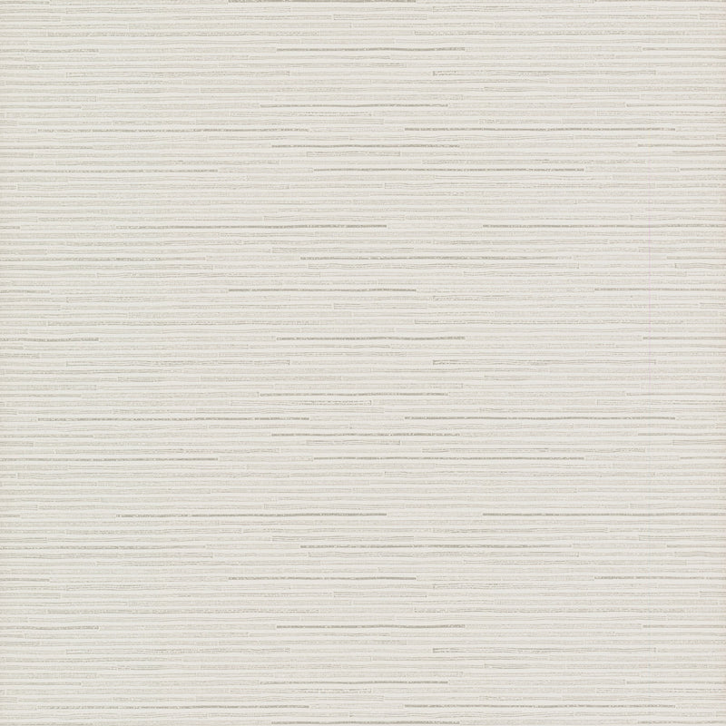 DD3833 Ribbon Bamboo White & Silver Metallic Dazzling Dimensions Wallpaper by York Wallcoverings