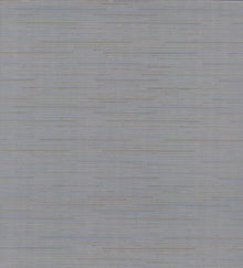 DD3834 Ribbon Bamboo Blue & Silver Metallic Dazzling Dimensions Wallpaper by York Wallcoverings