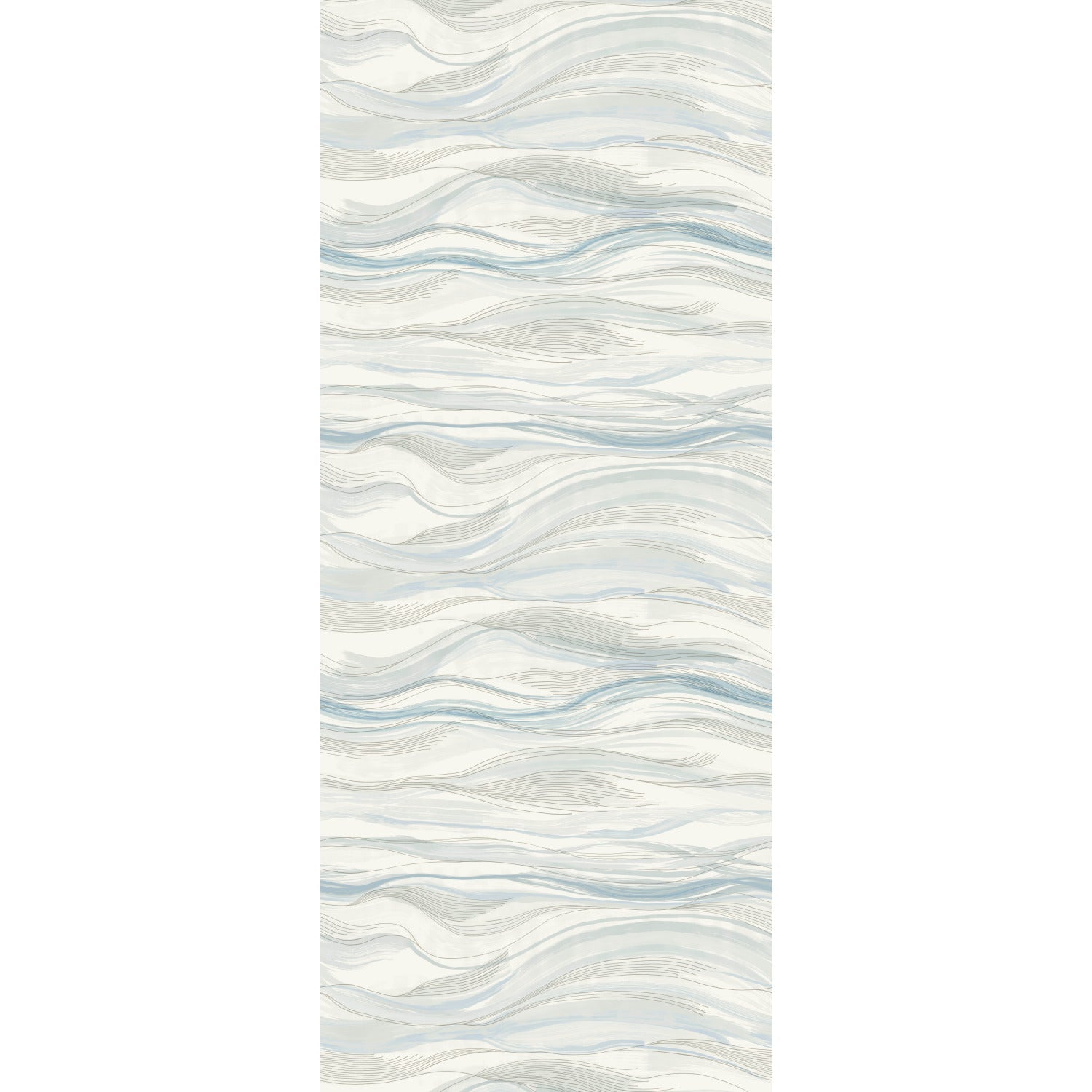 DD3841M Currents Blue Dazzling Dimensions Mural by York Wallcoverings