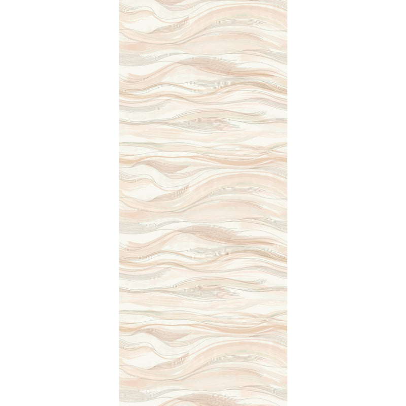 DD3843M Currents Beige Dazzling Dimensions Mural by York Wallcoverings