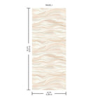 DD3843M Currents Beige Dazzling Dimensions Mural by York Wallcoverings