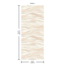DD3843M Currents Beige Dazzling Dimensions Mural by York Wallcoverings