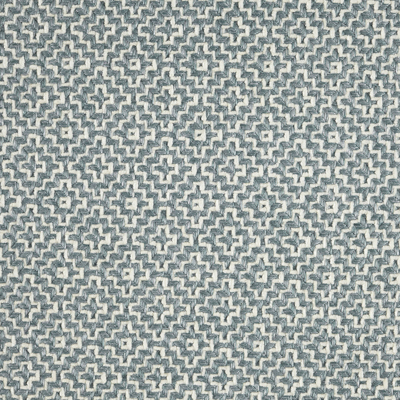 236492 Linden Orwell Weaves Wedgwood and Ivory Fabric by Sanderson