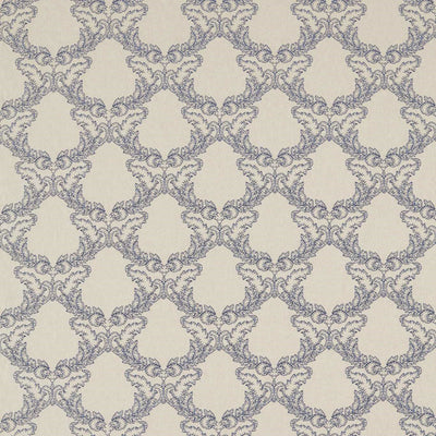 Gunnersbury Indigo Fabric by Sanderson