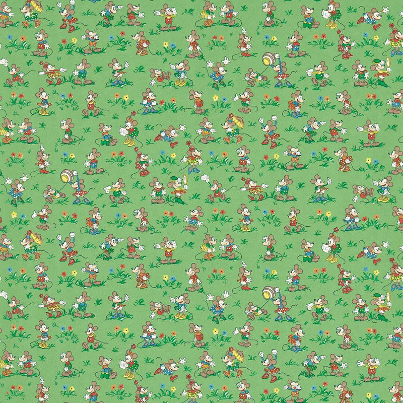 217265 Mickey & Minnie Disney Home Wallpaper by Sanderson