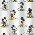 Mickey Stripe Disney Home Wallpaper by Sanderson
