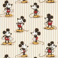 Mickey Stripe Disney Home Wallpaper by Sanderson