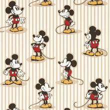 217273 Mickey Stripe Disney Home Wallpaper by Sanderson