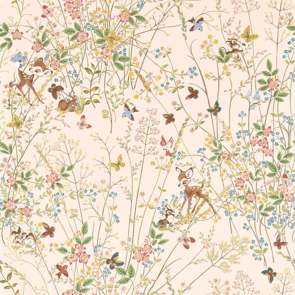 Bambi Disney Home Neapolitan Wallpaper by Sanderson