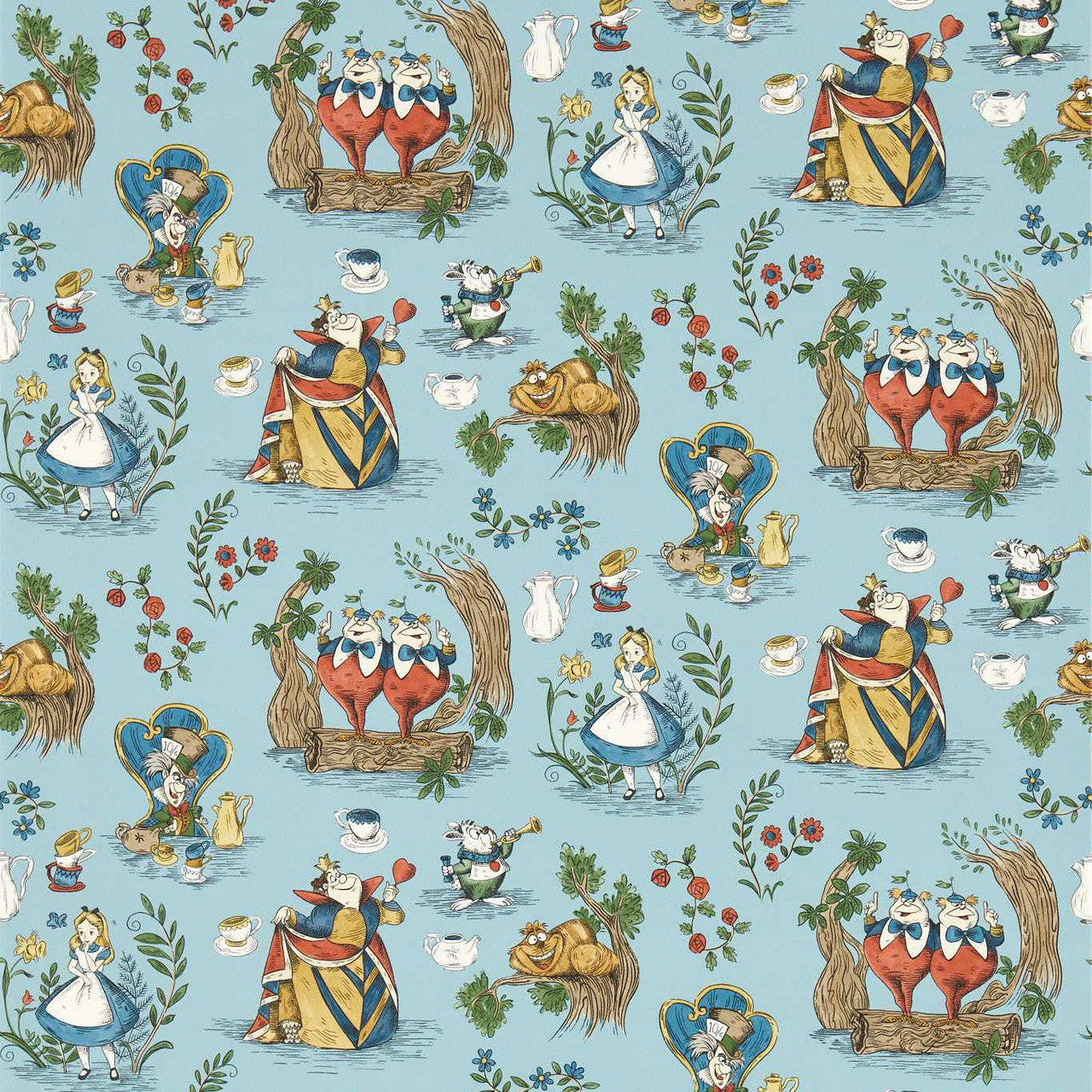 217286 Alice in Wonderland Disney Home Wallpaper by Sanderson