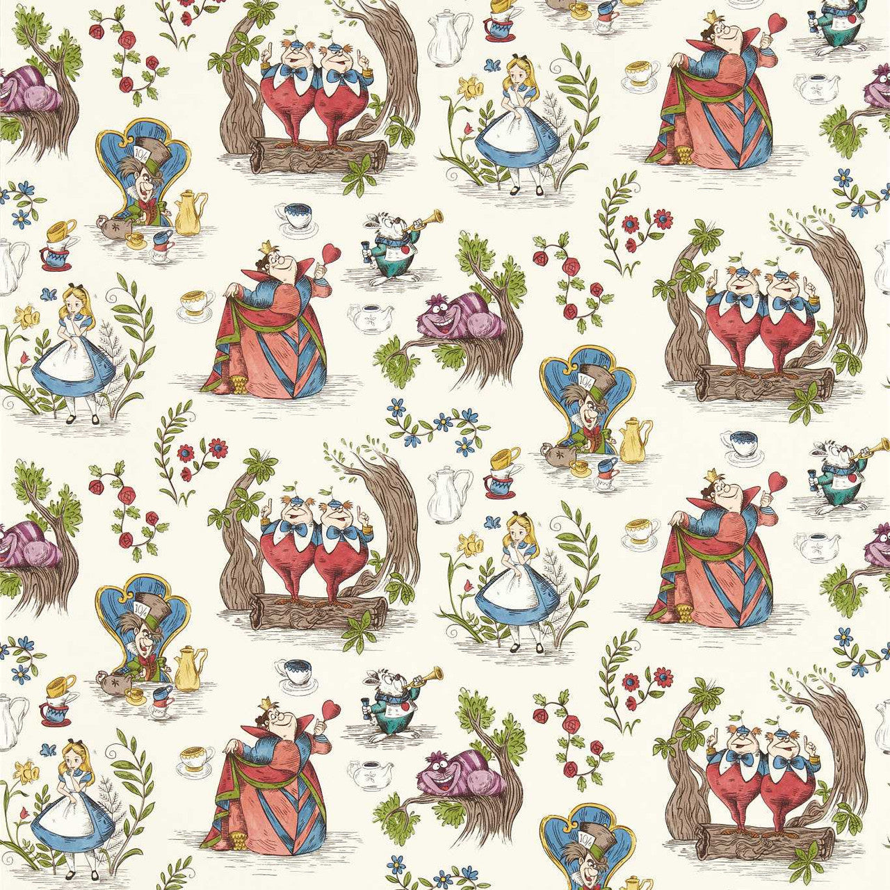 217287 Alice in Wonderland Disney Home Wallpaper by Sanderson