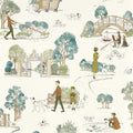 101 Dalmatians Disney Home Breeze Blue Wallpaper by Sanderson