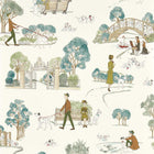 217290 101 Dalmatians Disney Home Breeze Blue Wallpaper by Sanderson