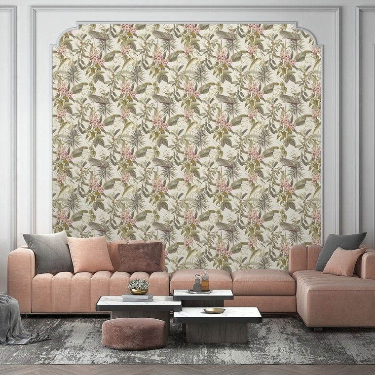 DE01700 Chiltern Designology Blush Wallpaper By Sketch Twenty 3