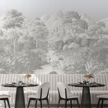 DE01715 Malvern Designology Netural Wallpaper Mural By Sketch Twenty 3