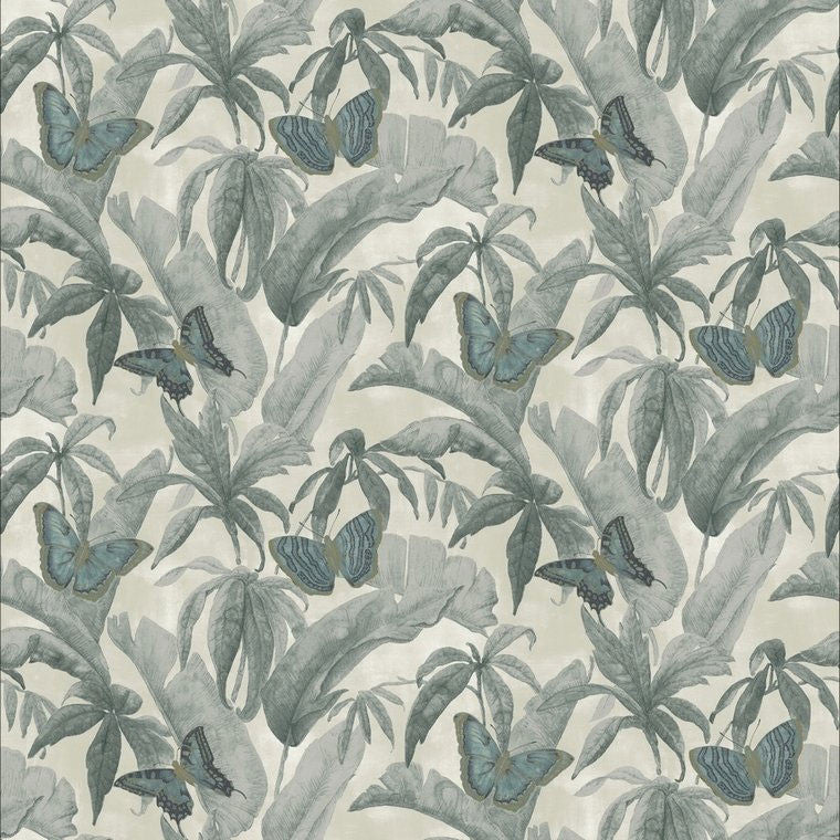 DE01732 Silverdale Designology Pale Teal Wallpaper By Sketch Twenty 3
