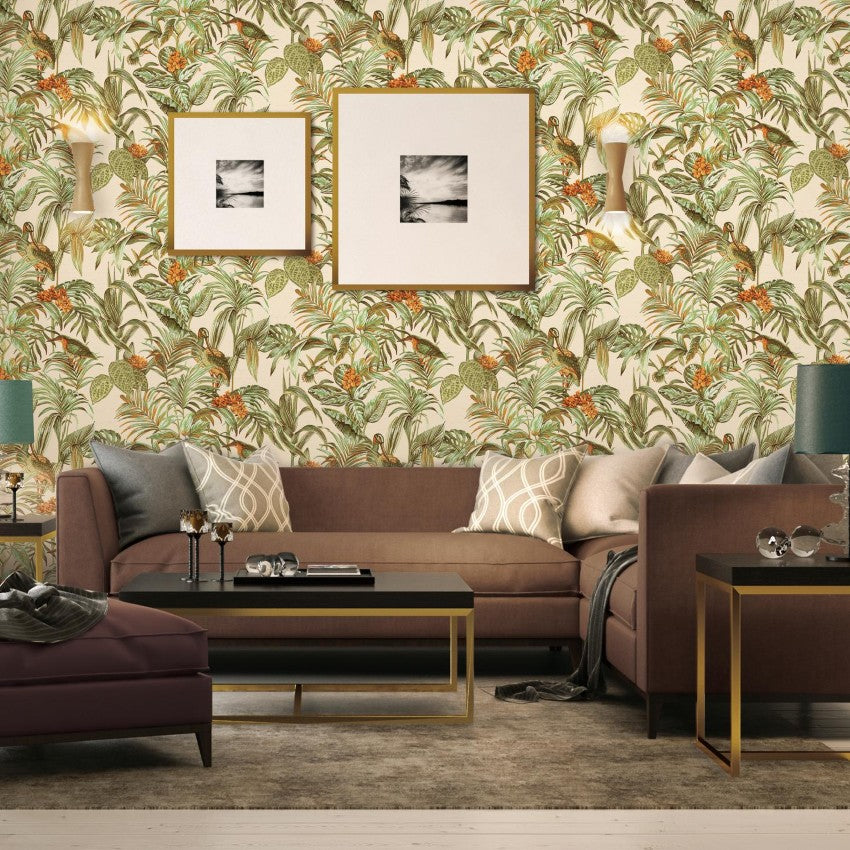 DE120013 Bird Of Paradise by Wallpaper by Design ID